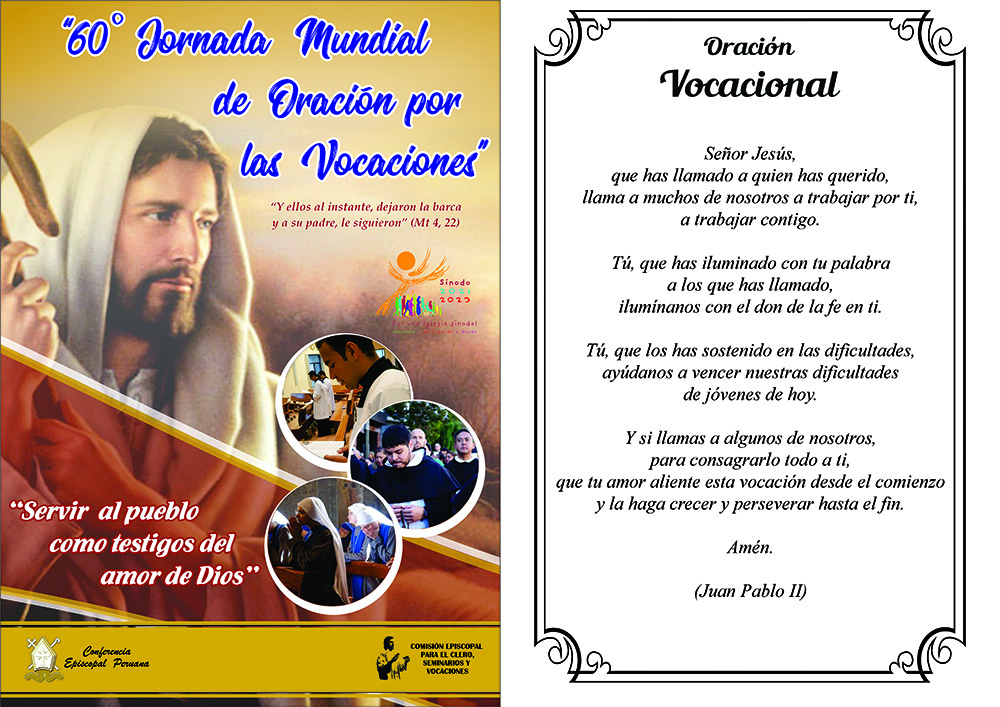 60° Mundial Oración por las Vocaciones – Noticias – Conferencia Episcopal Peruana