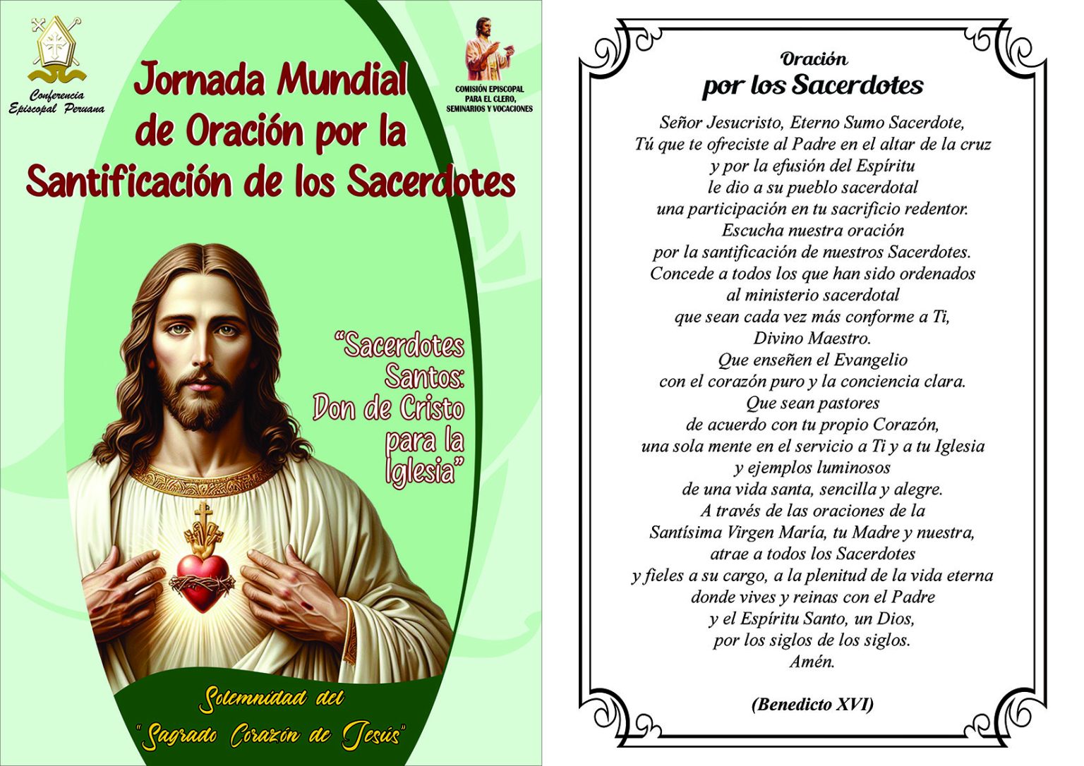 Jornada Mundial de Oración por la Santificación de los Sacerdotes 2024